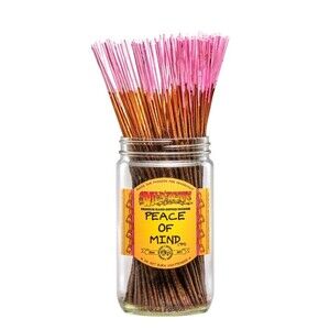 Wild Berry Peace of Mind Incense Sticks 100 Count Calming Lavender Citrus Woods